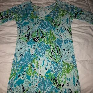 Lilly Pulitzer size large T-shirt dress